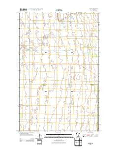 Radium Minnesota Historical topographic map, 1:24000 scale, 7.5 X 7.5 Minute, Year 2013