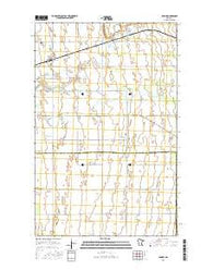 Radium Minnesota Current topographic map, 1:24000 scale, 7.5 X 7.5 Minute, Year 2016
