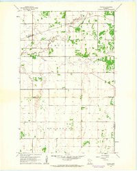 Radium Minnesota Historical topographic map, 1:24000 scale, 7.5 X 7.5 Minute, Year 1961