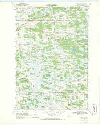 Ramey NW Minnesota Historical topographic map, 1:24000 scale, 7.5 X 7.5 Minute, Year 1968