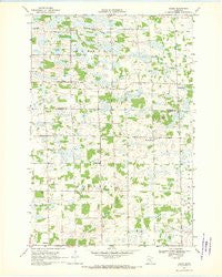 Ramey Minnesota Historical topographic map, 1:24000 scale, 7.5 X 7.5 Minute, Year 1968