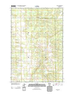 Ramey NE Minnesota Historical topographic map, 1:24000 scale, 7.5 X 7.5 Minute, Year 2013