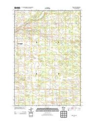 Ramey NW Minnesota Historical topographic map, 1:24000 scale, 7.5 X 7.5 Minute, Year 2013
