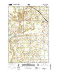 Randall West Minnesota Current topographic map, 1:24000 scale, 7.5 X 7.5 Minute, Year 2016
