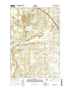 Randall West Minnesota Current topographic map, 1:24000 scale, 7.5 X 7.5 Minute, Year 2016