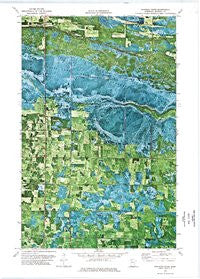 Randeen Ridge Minnesota Historical topographic map, 1:24000 scale, 7.5 X 7.5 Minute, Year 1973