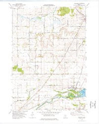 Randolph Minnesota Historical topographic map, 1:24000 scale, 7.5 X 7.5 Minute, Year 1974