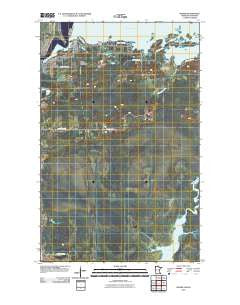 Ranier Minnesota Historical topographic map, 1:24000 scale, 7.5 X 7.5 Minute, Year 2010