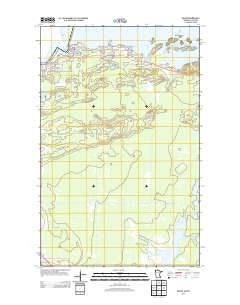 Ranier Minnesota Historical topographic map, 1:24000 scale, 7.5 X 7.5 Minute, Year 2013