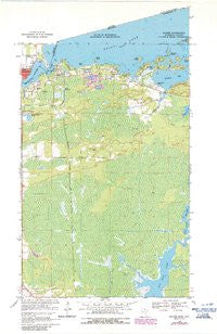 Ranier Minnesota Historical topographic map, 1:24000 scale, 7.5 X 7.5 Minute, Year 1963