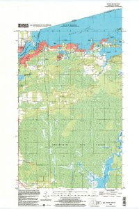 Ranier Minnesota Historical topographic map, 1:24000 scale, 7.5 X 7.5 Minute, Year 1999