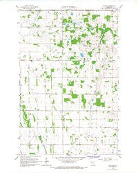 Ranum Minnesota Historical topographic map, 1:24000 scale, 7.5 X 7.5 Minute, Year 1966