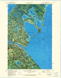 Raven Lake Minnesota Historical topographic map, 1:24000 scale, 7.5 X 7.5 Minute, Year 1971