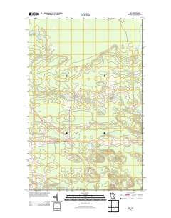 Ray Minnesota Historical topographic map, 1:24000 scale, 7.5 X 7.5 Minute, Year 2013
