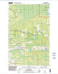 Ray Minnesota Historical topographic map, 1:24000 scale, 7.5 X 7.5 Minute, Year 1999