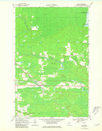 Ray Minnesota Historical topographic map, 1:24000 scale, 7.5 X 7.5 Minute, Year 1969