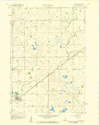 Raymond Minnesota Historical topographic map, 1:24000 scale, 7.5 X 7.5 Minute, Year 1958