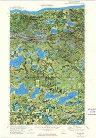 Red Lake Minnesota Historical topographic map, 1:24000 scale, 7.5 X 7.5 Minute, Year 1972