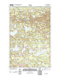 Red Lake Minnesota Historical topographic map, 1:24000 scale, 7.5 X 7.5 Minute, Year 2013