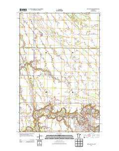 Red Lake Falls Minnesota Historical topographic map, 1:24000 scale, 7.5 X 7.5 Minute, Year 2013