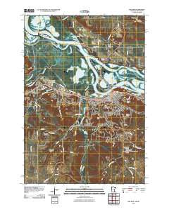 Red Wing Minnesota Historical topographic map, 1:24000 scale, 7.5 X 7.5 Minute, Year 2010
