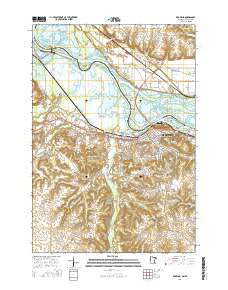 Red Wing Minnesota Current topographic map, 1:24000 scale, 7.5 X 7.5 Minute, Year 2016