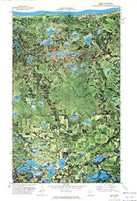 Redby Minnesota Historical topographic map, 1:24000 scale, 7.5 X 7.5 Minute, Year 1972