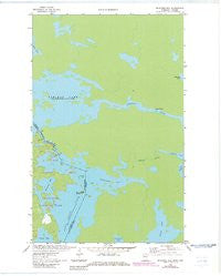 Redhorse Bay Minnesota Historical topographic map, 1:24000 scale, 7.5 X 7.5 Minute, Year 1963