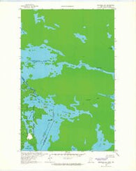 Redhorse Bay Minnesota Historical topographic map, 1:24000 scale, 7.5 X 7.5 Minute, Year 1963