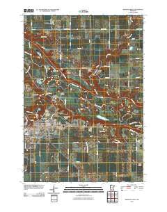 Redwood Falls Minnesota Historical topographic map, 1:24000 scale, 7.5 X 7.5 Minute, Year 2010