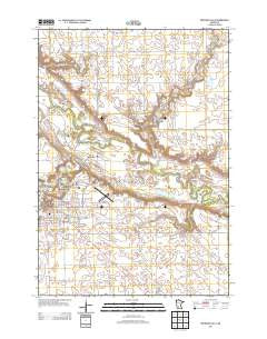 Redwood Falls Minnesota Historical topographic map, 1:24000 scale, 7.5 X 7.5 Minute, Year 2013