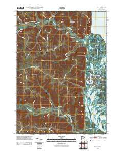 Reno Minnesota Historical topographic map, 1:24000 scale, 7.5 X 7.5 Minute, Year 2010