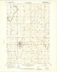 Renville Minnesota Historical topographic map, 1:24000 scale, 7.5 X 7.5 Minute, Year 1965