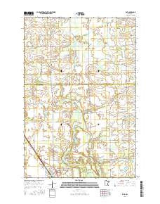 Rice Minnesota Current topographic map, 1:24000 scale, 7.5 X 7.5 Minute, Year 2016