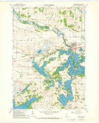 Richmond Minnesota Historical topographic map, 1:24000 scale, 7.5 X 7.5 Minute, Year 1967