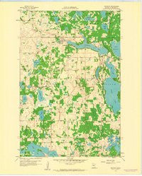Richwood Minnesota Historical topographic map, 1:24000 scale, 7.5 X 7.5 Minute, Year 1959