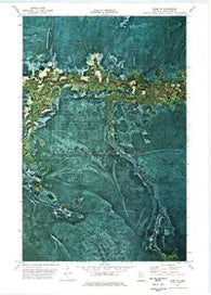 Ridge NE Minnesota Historical topographic map, 1:24000 scale, 7.5 X 7.5 Minute, Year 1973