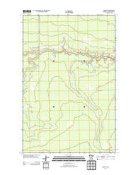 Ridge NE Minnesota Historical topographic map, 1:24000 scale, 7.5 X 7.5 Minute, Year 2013