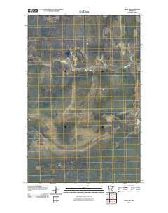 Ridge NW Minnesota Historical topographic map, 1:24000 scale, 7.5 X 7.5 Minute, Year 2010