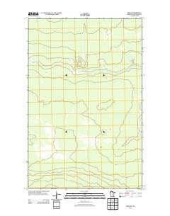 Ridge NW Minnesota Historical topographic map, 1:24000 scale, 7.5 X 7.5 Minute, Year 2013