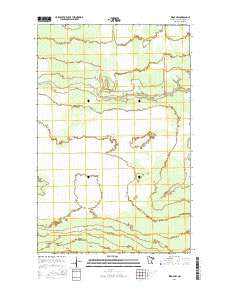 Ridge NW Minnesota Current topographic map, 1:24000 scale, 7.5 X 7.5 Minute, Year 2016