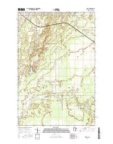 Riley Minnesota Current topographic map, 1:24000 scale, 7.5 X 7.5 Minute, Year 2016