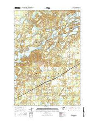 Riverton Minnesota Current topographic map, 1:24000 scale, 7.5 X 7.5 Minute, Year 2016