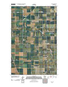 Roan Minnesota Historical topographic map, 1:24000 scale, 7.5 X 7.5 Minute, Year 2010