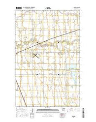 Roan Minnesota Current topographic map, 1:24000 scale, 7.5 X 7.5 Minute, Year 2016