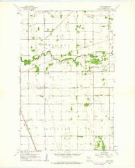Roan Minnesota Historical topographic map, 1:24000 scale, 7.5 X 7.5 Minute, Year 1961
