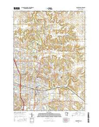 Rochester Minnesota Current topographic map, 1:24000 scale, 7.5 X 7.5 Minute, Year 2016