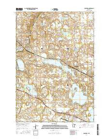 Rockford Minnesota Current topographic map, 1:24000 scale, 7.5 X 7.5 Minute, Year 2016