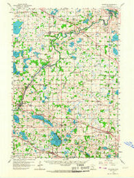 Rockford Minnesota Historical topographic map, 1:62500 scale, 15 X 15 Minute, Year 1958