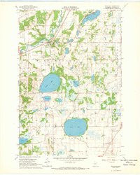 Rockville Minnesota Historical topographic map, 1:24000 scale, 7.5 X 7.5 Minute, Year 1967